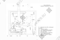 Схема подключения и монтажа водогрейного промышленного котла 0.4 МВт на мазуте