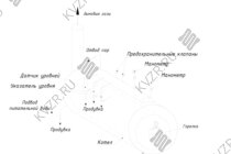 Схема парового котла Е-1,0-0,9 ЛЖ дизельного
