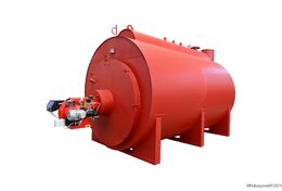 Парогенератор 1500 кг пара на газе