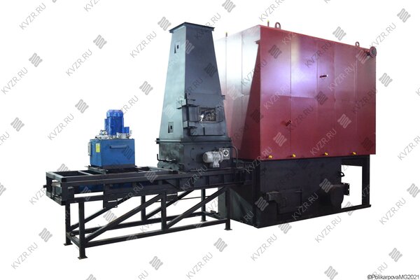 Котел на опилках и щепе 600 кВт